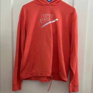 L | Nike Hoodie with Cinch-waist